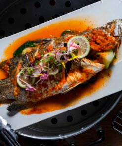 Steamed Barramundi with Chilli and Lime