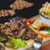 Papaya Salad with BBQ Pork