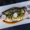 Steamed Barramundi with Soy and Ginger
